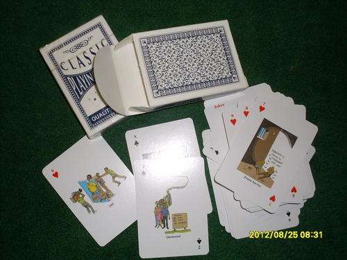 2 x Funny deck of cards