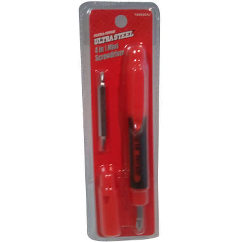 Ultra Steel 4-in-1 Mini Screwdriver