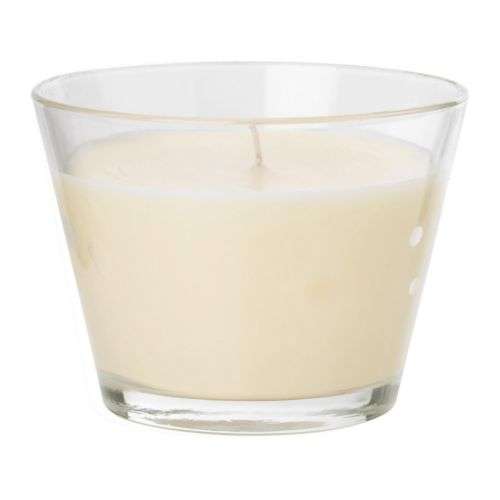 4 x  Scented Candles in Glass Holders