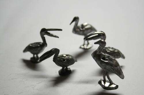 Lead Feathered Farm Animals