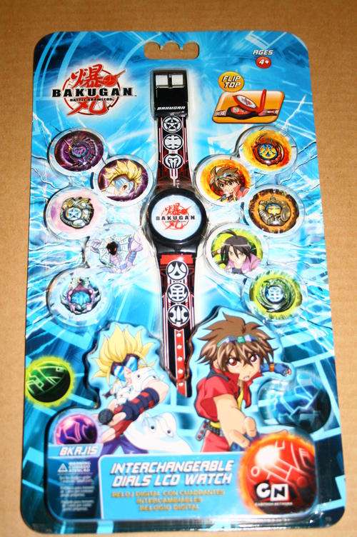 Bakugan Interchangeable Dials LCD Watch !