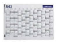 STAEDTLER Year planner for 2013 + Non permanent marker!