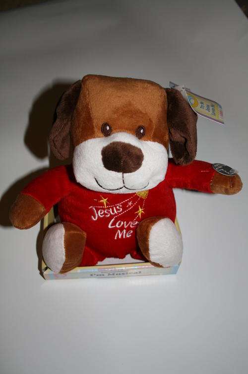 Dan Dee Musical Dog (Sings "Jesus Loves Me")