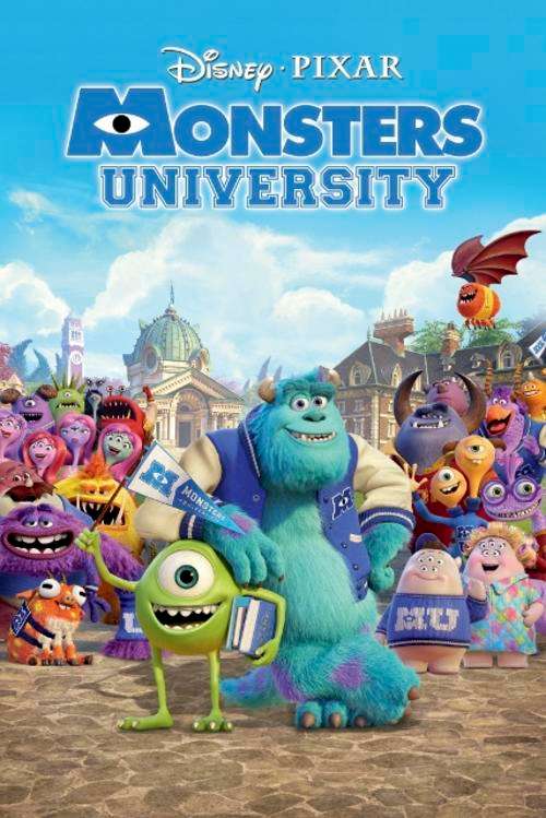Monsters University Movie poster x 2