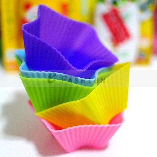 Starshape Silicone Moulds x 6. Blue