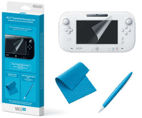 Authentic Wii U Gamepad Accessory Set