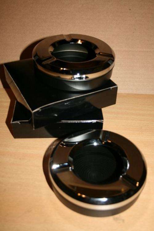 2 x Metal Ashtrays