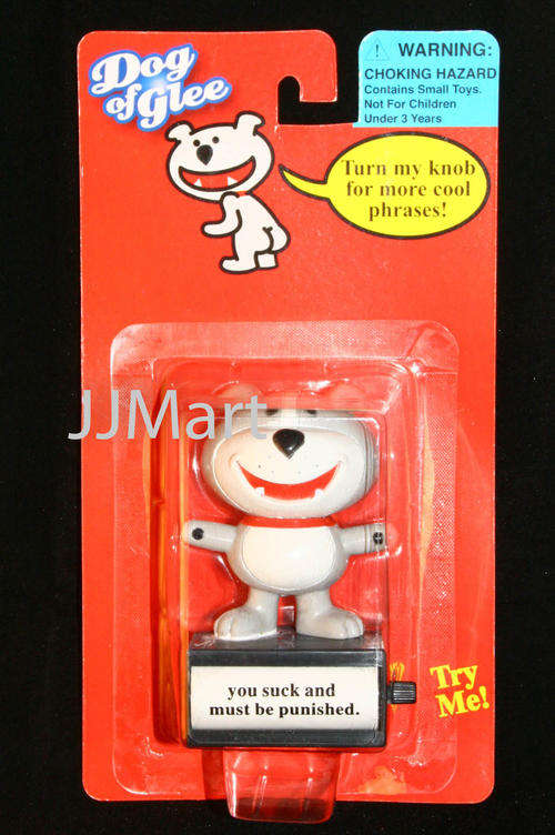 Dog Of Glee Figurine x 4