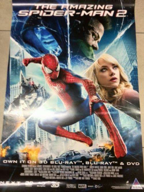 Super Hero Movie Poster x 5! Superman, Spiderman, Ironman, Thor and Captain America