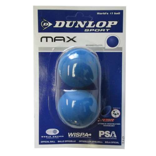 Dunlop Max Squash Ball x 2