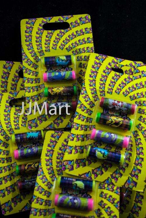 80 x Funky Tube Erasers