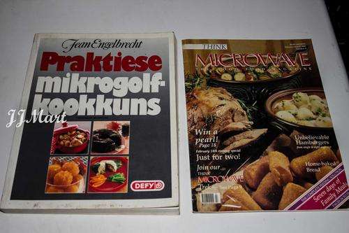 2 x Microwave Dishes Books