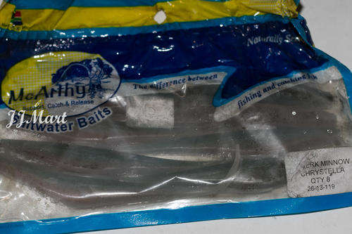 McARTHY SALTWATER BAITS 5" JERK MINNOW CHRYSTELLA QTY:8