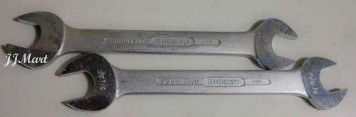 2 x GEDORE OPEN END SPANNERS 3/4 x 25/32 AF