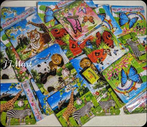 30 x Cardboard Puzzles