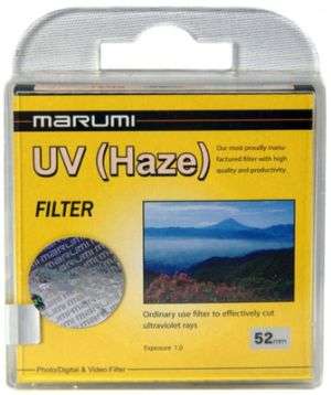 Marumi 52 MM Ultra Violet Haze Uv Filter