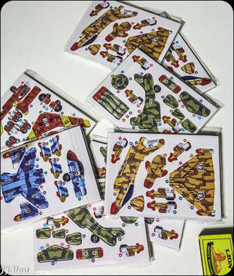 20 x 3D Fighter Aircraft Puzzles