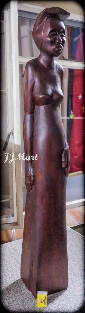 Beautiful Crafted Wooden Statue from solid wood