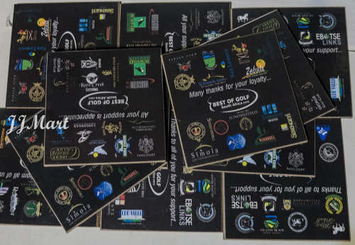 Best of Golf Coasters 12 Coaster Set