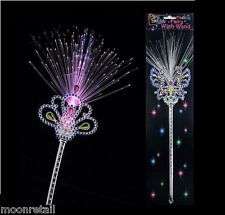 Princess Crown and Wand (Light up Fibre Optics)