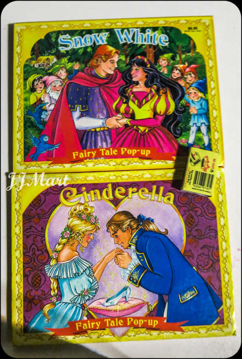 2 x Fairy tale Pop-Up Books
