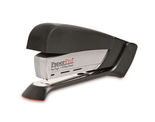 PaperPro® Compact Stapler, Black/Gray