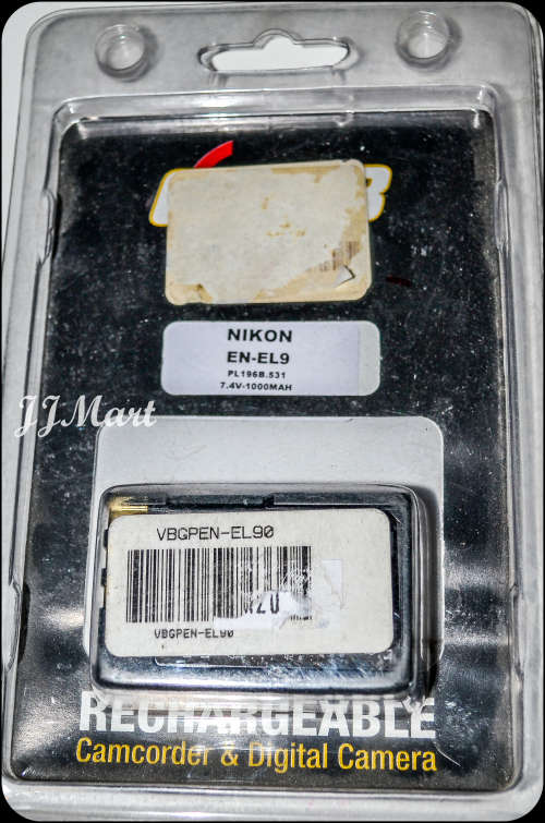 Nikon EN-EL9   Rechargeable Li-ion Battery for Nikon