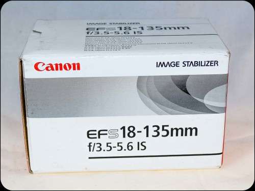 Canon EFS 18-135mm f:3.5-5.6 IS Zoom Lens (Brand new in box)