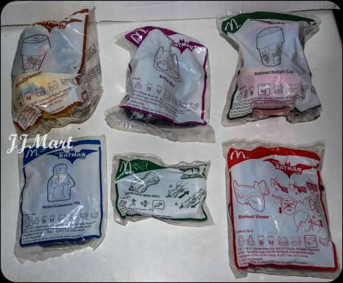 Job Lot McDonald Batman Lego Movie Toys Sealed