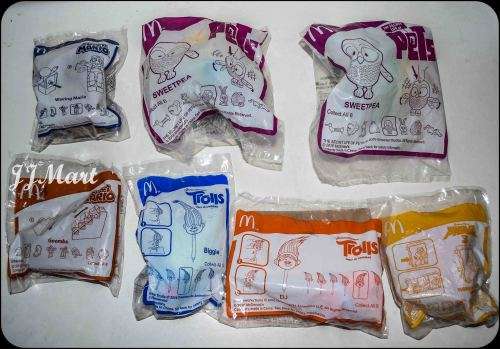 Job Lot McDonald Toys Sealed