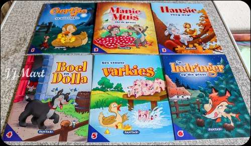 6 x Afrikaanse Storieboeke vir Kinders (Reeks van 6)