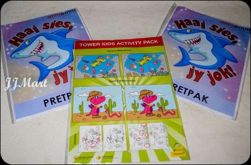 Children's Game pack for parents x 2 + Tower Kids Activity Pack + 2 x AnnaEmm Pretpakke