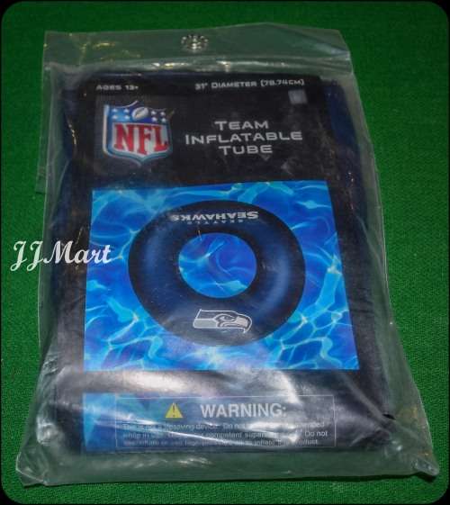 Authentic NFL Seattle Seahawks Team Inflatable Tube