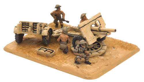 25pdr gun, 8th Army Models. New