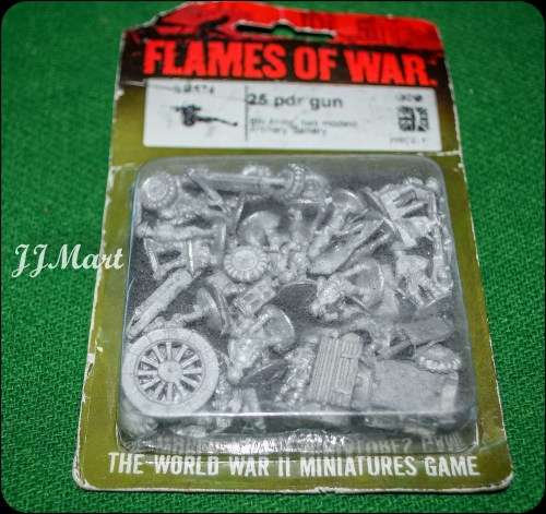 25pdr gun, 8th Army Models. New