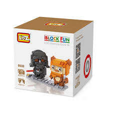 LOZ DIAMOND NANO BLOCK STAR WARS DARTH VADER & EWOK 9533