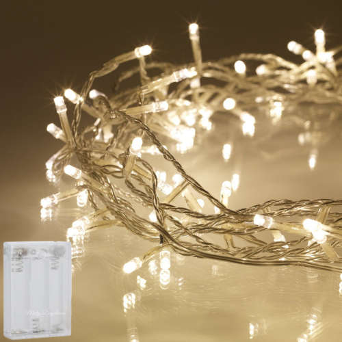Battery Operated LED Fairy Lights | 6M |  white (4 available)