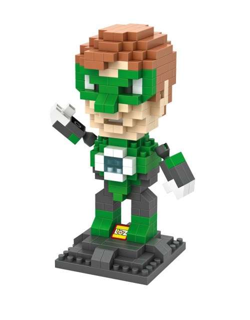 Nanoblock LOZ Diamond Blocks Green Lantern
