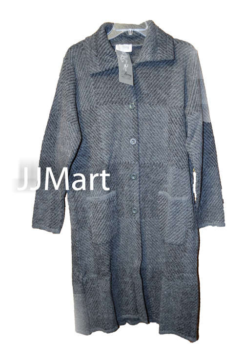 Beautiful Charcoal Winter Coat Size L