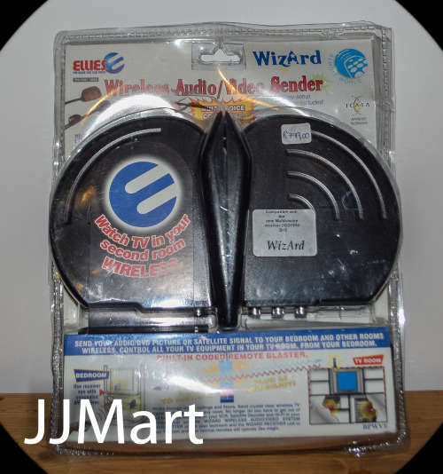 Ellies Wireless Audio & Video Sender (Watch TV in your 2nd room wireless)