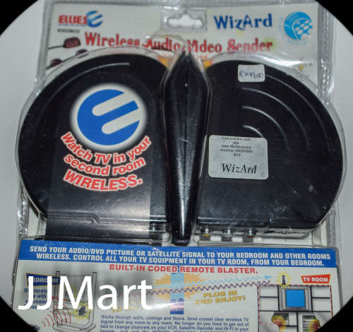 Ellies Wireless Audio & Video Sender (Watch TV in your 2nd room wireless)