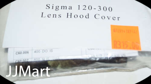 Sigma 120-300 Lens Hood Cover