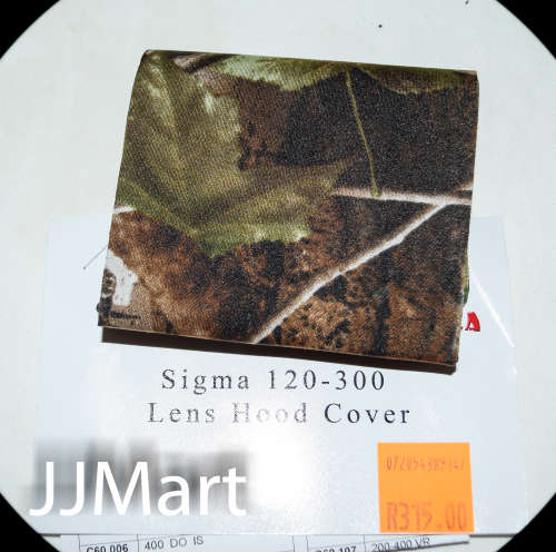 Sigma 120-300 Lens Hood Cover