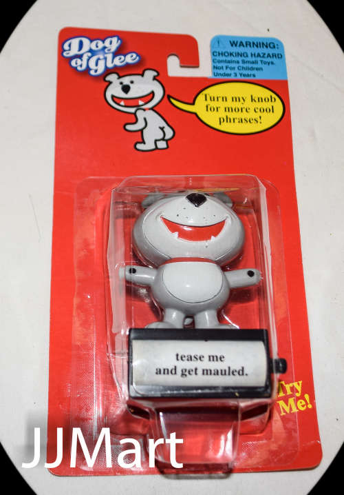 6 x Dog of Glee "Turn my knob" Novelty Toys