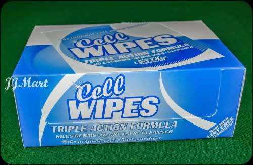 Box of lint free cleaning wipes x 72 (2 boxes available)