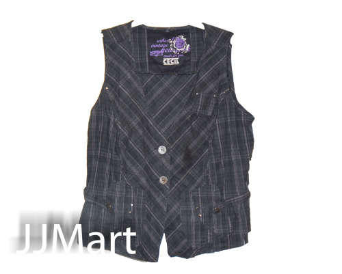 Vintage Cecil Sleeveless Jacket Size XL