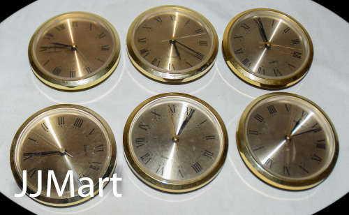 6 x Clocks