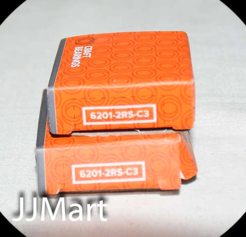 2 x Craft Bearing 6201-2RS-C3