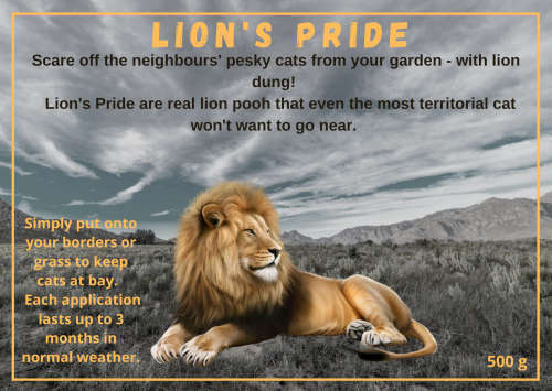 The original - Lion's Pride (Protect your garden) (2 available)