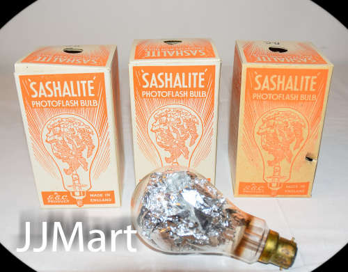 WOW! Vintage Sashalight Photoflash Bulb (2 available)